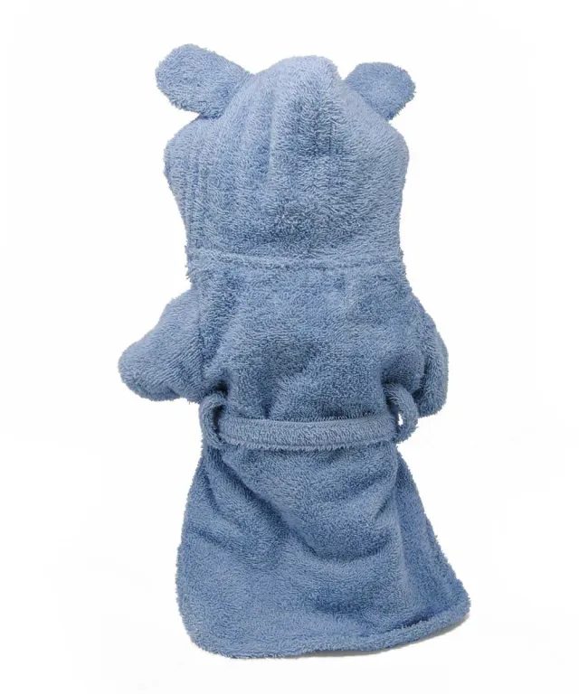 Royal Dog Teddy accappatoio celeste spugna