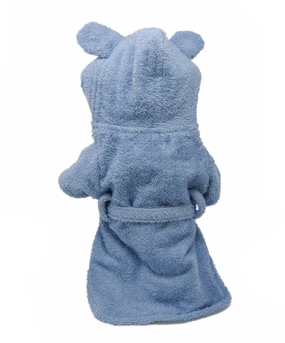 Royal Dog Teddy accappatoio celeste spugna