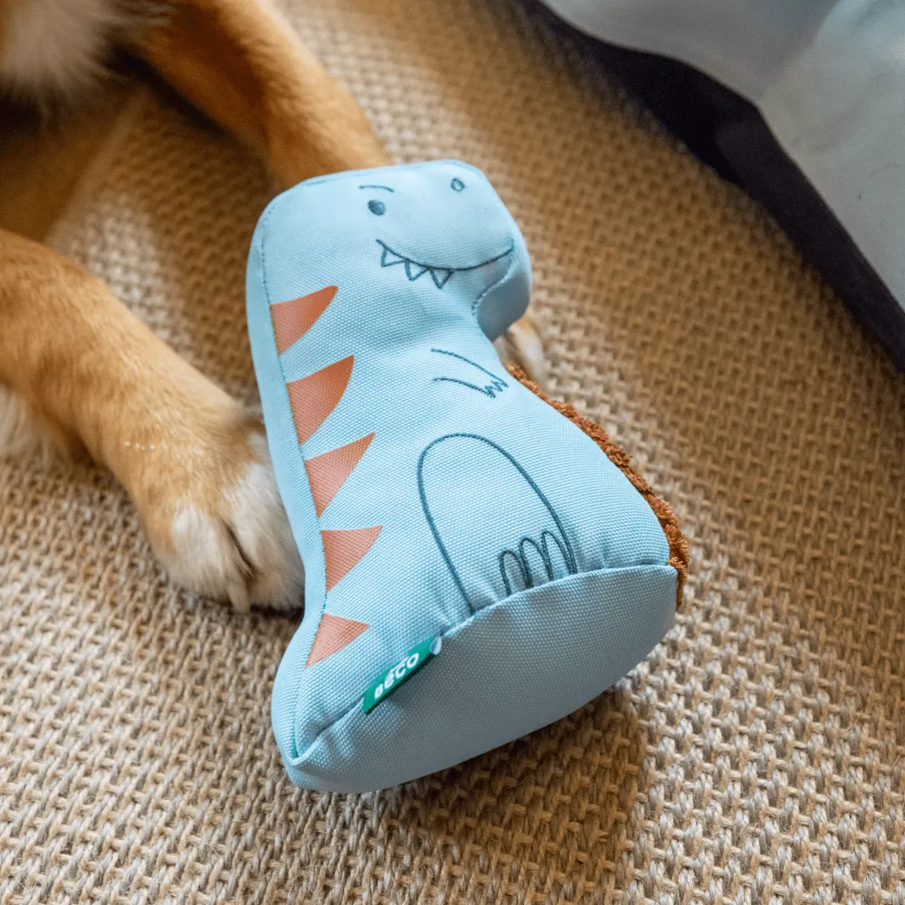 Beco Pets T-Rex Dinosaur giocattolo cane peluche squittio